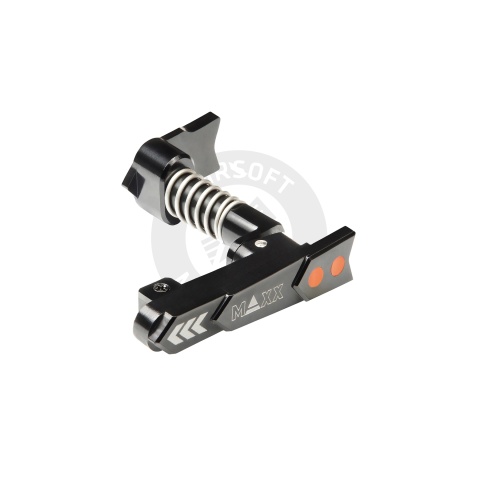 Maxx Model CNC Aluminum Advanced Magazine Release (Style A)(Black)