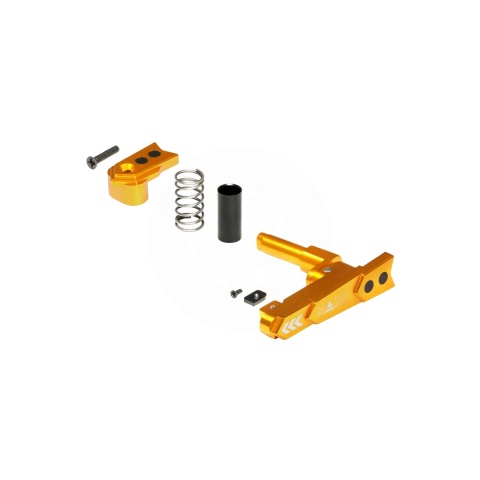 Maxx Model CNC Aluminum Advanced Magazine Release (Style A)(Gold)