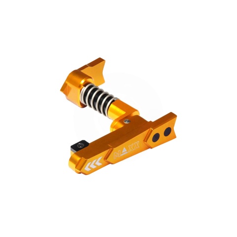 Maxx Model CNC Aluminum Advanced Magazine Release (Style A)(Gold)