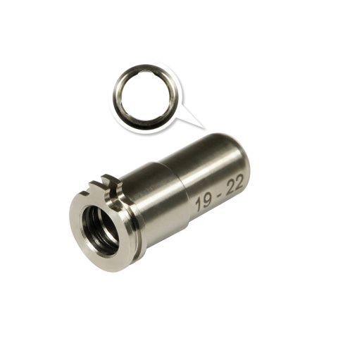 Maxx Model CNC Titanium Adjustable Air Seal Nozzle for Airsoft AEG