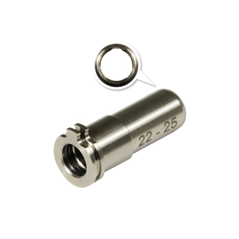 Maxx Model CNC Titanium Adjustable Air Seal Nozzle for Airsoft AEG