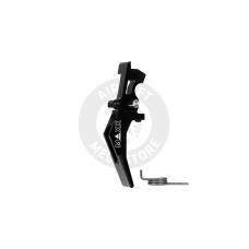 Maxx Model CNC Aluminum Advanced Speed Trigger for M4 / M16 Series Airsoft AEGs (Style B)(Black)