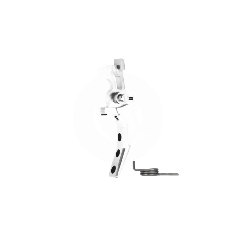 Maxx Model CNC Aluminum Advanced Speed Trigger for M4 / M16 Series Airsoft AEGs (Style B)(Silver)