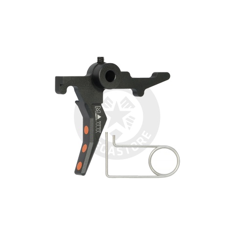 Maxx Model CNC Aluminum Advanced Speed Trigger for Wolverine MTW (Style B)(Black)