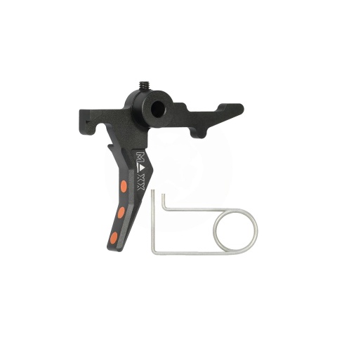 Maxx Model CNC Aluminum Advanced Speed Trigger for Wolverine MTW (Style B)(Black)