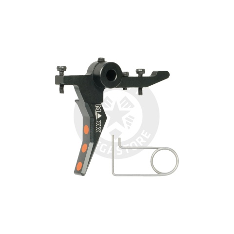 Maxx Model CNC Aluminum Advanced Speed Trigger for Wolverine MTW (Style B)(Black)