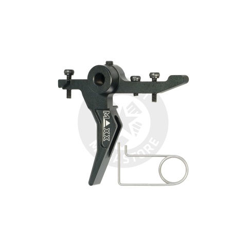 Maxx Model CNC Aluminum Advanced Speed Trigger for Wolverine MTW (Style B)(Black)