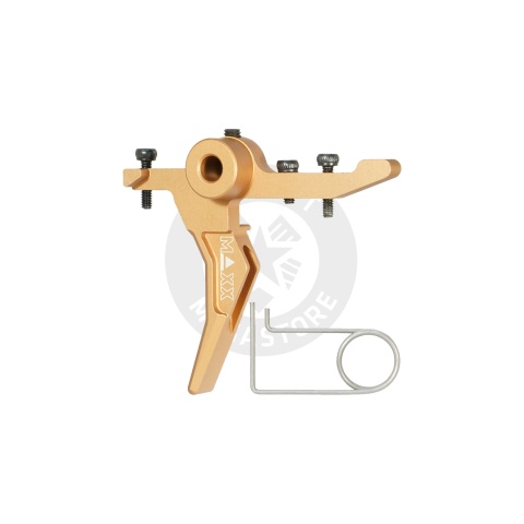 Maxx Model CNC Aluminum Advanced Speed Trigger for Wolverine MTW (Style B)(Gold)