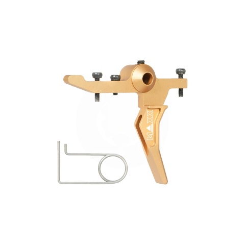 Maxx Model CNC Aluminum Advanced Speed Trigger for Wolverine MTW (Style B)(Gold)