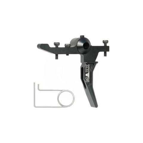 Maxx Model CNC Aluminum Advanced Speed Trigger for Wolverine MTW (Style C)(Black)