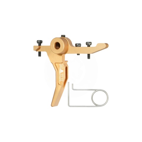 Maxx Model CNC Aluminum Advanced Speed Trigger for Wolverine MTW (Style C)(Gold)