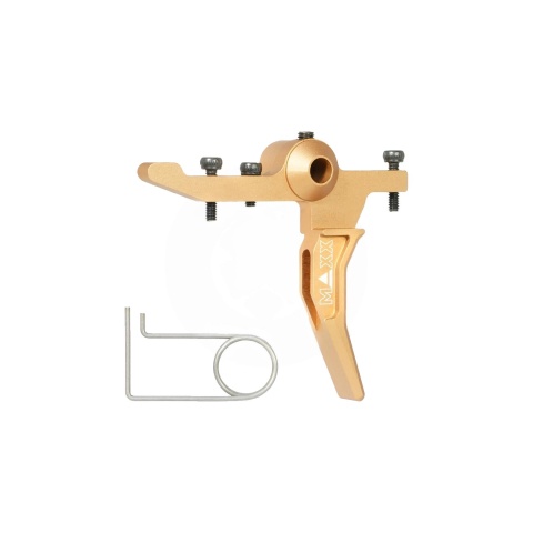 Maxx Model CNC Aluminum Advanced Speed Trigger for Wolverine MTW (Style C)(Gold)