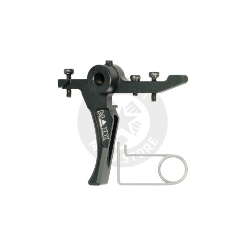 Maxx Model CNC Aluminum Advanced Speed Trigger for Wolverine MTW (Style D)(Black)