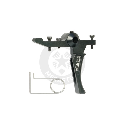 Maxx Model CNC Aluminum Advanced Speed Trigger for Wolverine MTW (Style D)(Black)