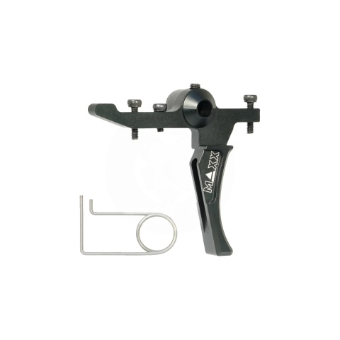 Maxx Model CNC Aluminum Advanced Speed Trigger for Wolverine MTW (Style D)(Black)