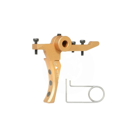 Maxx Model CNC Aluminum Advanced Speed Trigger for Wolverine MTW (Style D)(Gold)