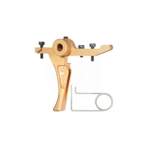 Maxx Model CNC Aluminum Advanced Speed Trigger for Wolverine MTW (Style D)(Gold)