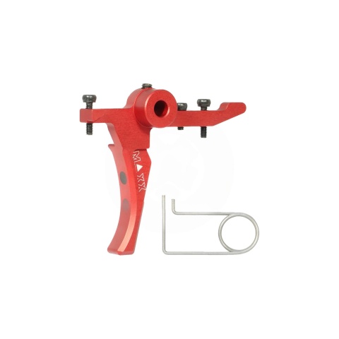Maxx Model CNC Aluminum Advanced Speed Trigger for Wolverine MTW (Style D)(Red)