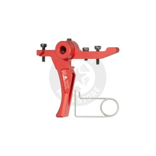 Maxx Model CNC Aluminum Advanced Speed Trigger for Wolverine MTW (Style D)(Red)