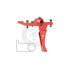 Maxx Model CNC Aluminum Advanced Speed Trigger for Wolverine MTW (Style D)(Red)