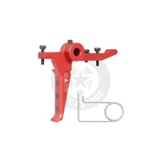 Maxx Model CNC Aluminum Advanced Speed Trigger for Wolverine MTW (Style E)(Red)