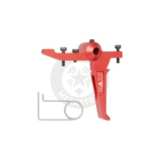 Maxx Model CNC Aluminum Advanced Speed Trigger for Wolverine MTW (Style E)(Red)