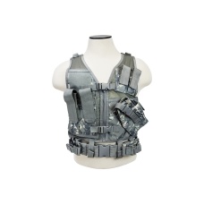 NC Star Vism 2XL Zip-Up Tactical Vest (Color: Digital Camo)
