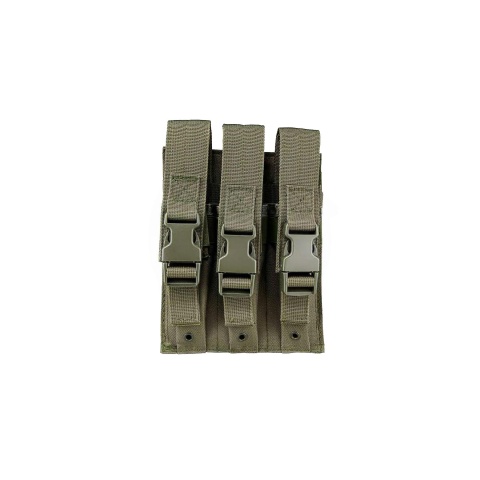 NcStar Hicap Pistol Triple Magazine Pouch - Green