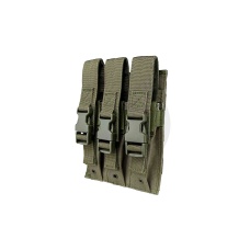 NcStar Hicap Pistol Triple Magazine Pouch - Green