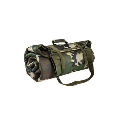 NcStar Roll Up Shooting Mat - M81 Woodland Camo