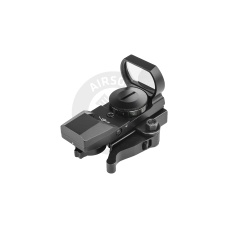 NcStar Red & Green Reflex Sight with 4 Reticles - Black