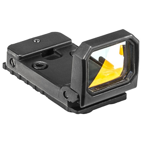 NcStar Mod 2 Flip-Up Red Dot Sight for Glock Series Airsoft Gas Blowback Pistols (Color: Black)