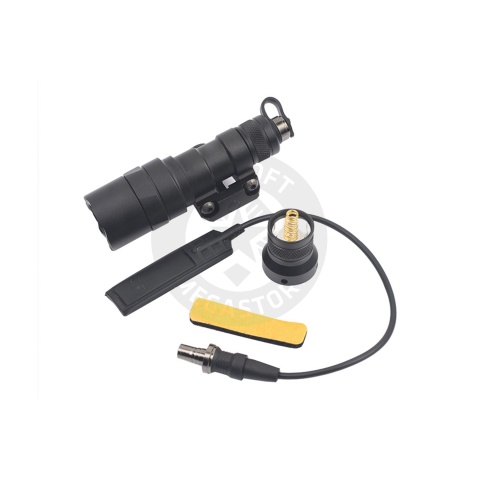 Night Evolution Airsoft M300B LED Flashlight - 250 Lumens - BLACK