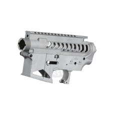 Lancer Tactical M4 AEG Full Metal Unpainted Skeletonized Upper and Lower Receiver