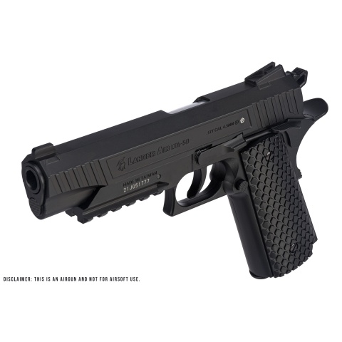 Lancer Air Cobra LTA-50B CO2 Half-Blowback 4.5mm Airgun (Color: Black)