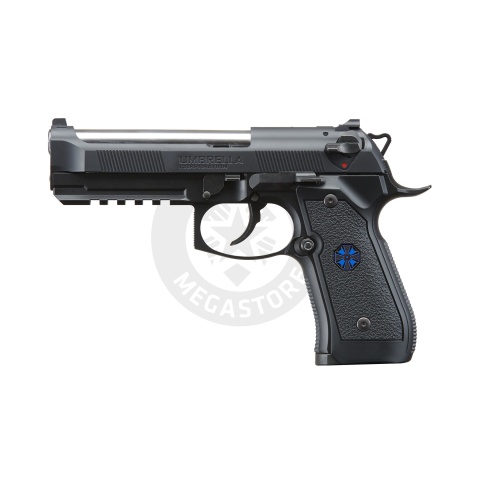Tokyo Marui Limited Edition Biohazard Albert W. Model 01P Umbrella Corporation Gas Blowback Airsoft Pistol (Color: Black)
