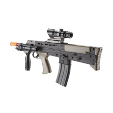 UK Arms L85 Airsoft Spring Powered Rifle (Color: Black & OD Green)