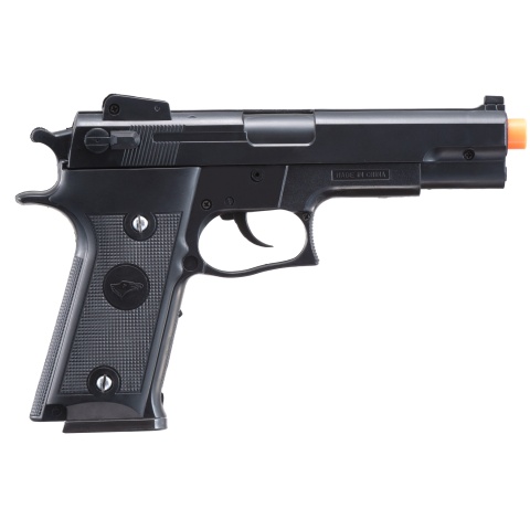 UK Arms P239B Tactical Spring Powered Airsoft Pistol - BLACK