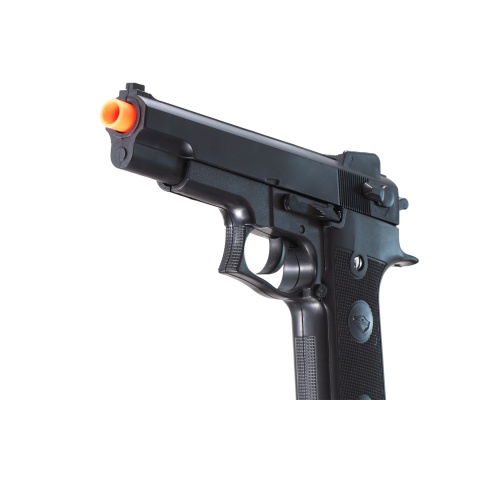 UK Arms P239B Tactical Spring Powered Airsoft Pistol - BLACK