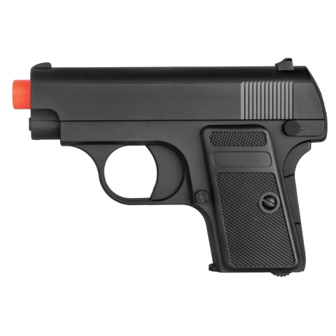 UK Arms Dual Spring Powered Airsoft Pistols (Color: Black & Silver)