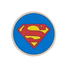 Superman Logo PVC Patch