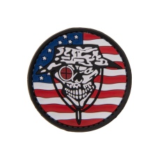 US Flag Sniper PVC Patch