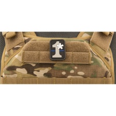 1 Asterisk PVC Patch (Color: Black)