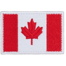 Embroidered Canadian Flag Patch (Full Colors)