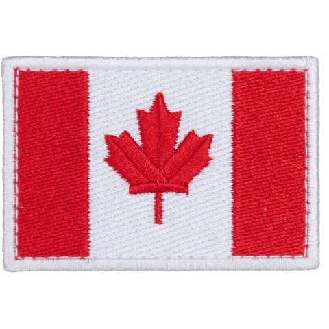 Embroidered Canadian Flag Patch (Full Colors)