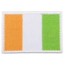 Embroidered Ireland Flag Patch