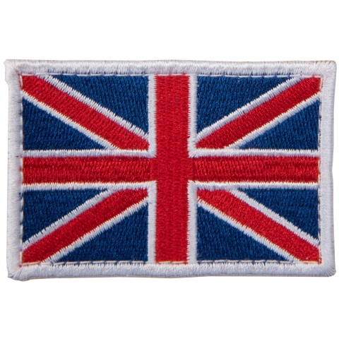 Embroidered UK Flag Patch w/ Full Colors