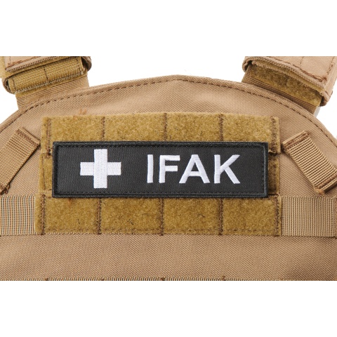 IFAK Individual First Aid Kit Big Patch PVC Morale Patch