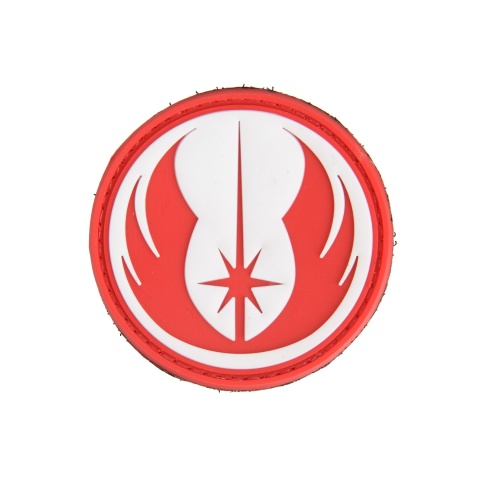 Jedi Order Symbol PVC Morale Patch (Red)