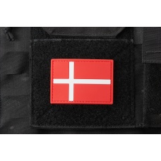 Denmark Flag PVC Morale Patch